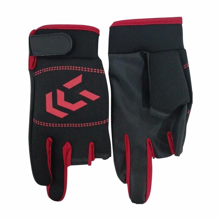 Gambar Sarung Tangan Mancing Fishing Gloves Pancing Memancing OB-01 - Merah dari Mercy Gloves 17 undefined Tokopedia