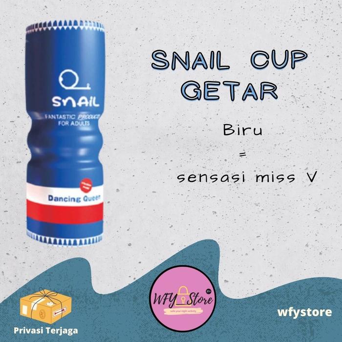 Gambar Snail Cup Getar - Alat Bantu Mansturbasi Pria - Biru dari WFY Store Bekasi undefined 2 Tokopedia
