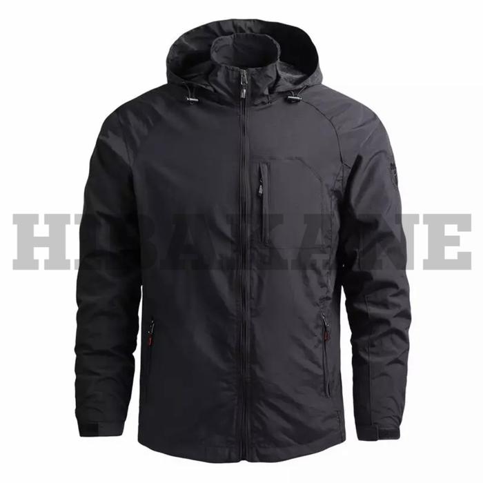 Gambar YR-jaket outdoor/waterproof - Hitam, XXL dari BUNNY JUMP CLOTHING undefined 4 Tokopedia