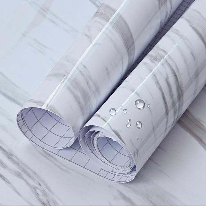 Gambar stiker putih polos/white board/sticker/vinyl lemari meja/putih doff - mamer putih, 122cmx25cm dari ceking stiker undefined Tokopedia