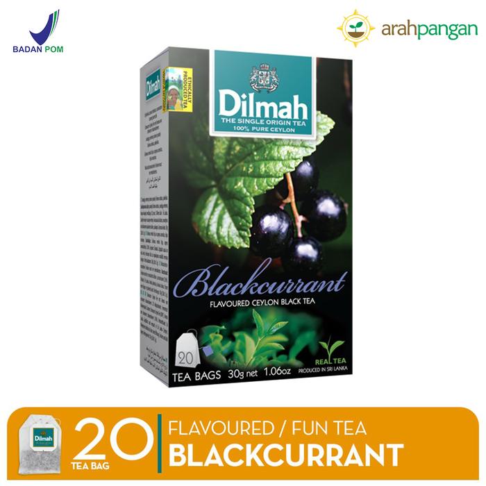 Gambar Blackcurrant Flavoured Fun Tea Teh Dilmah - TEA BAG dari Arah Pangan undefined Tokopedia