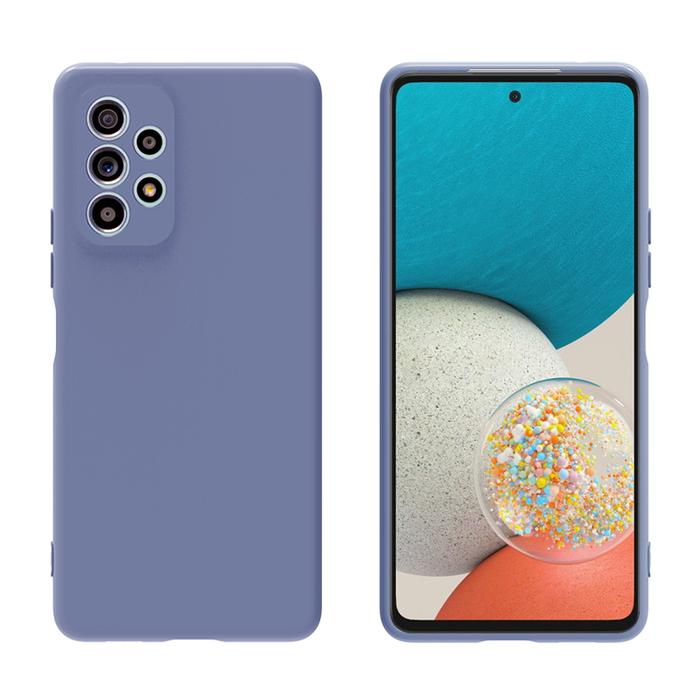 Samsung A32 5G Case Softcase Macaron Color Case Casing Samsung A32 5G Biru