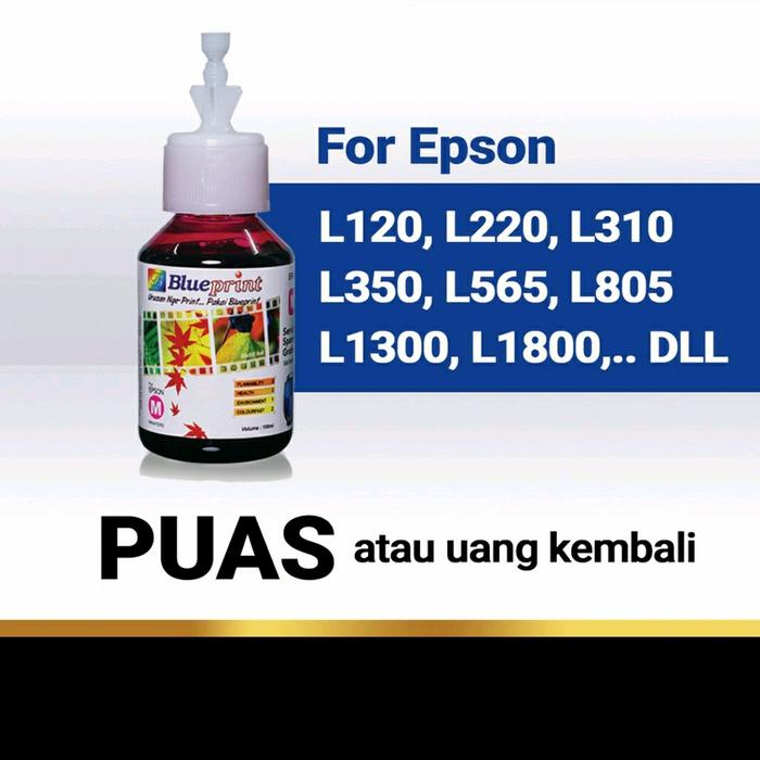 Gambar Tinta Epson BLUEPRINT 64XSP Refill For Printer Epson L120 L300 L350 - Hitam dari RSC KOMPUTER undefined 4 Tokopedia