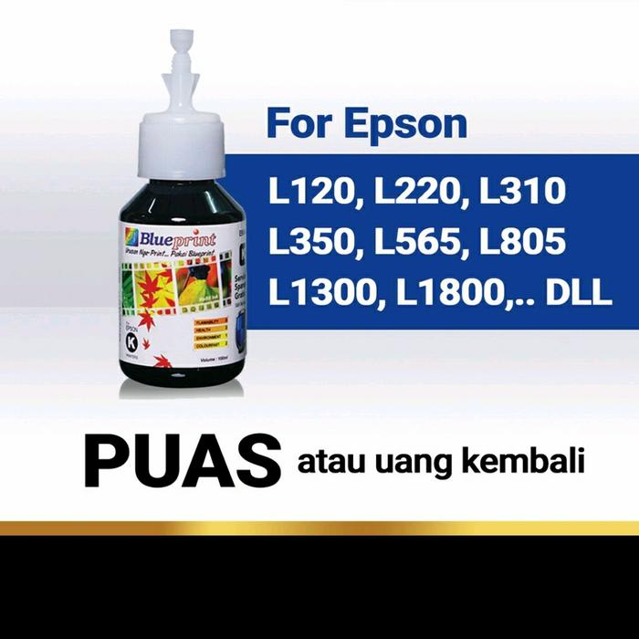 Gambar Tinta Epson BLUEPRINT 64XSP Refill For Printer Epson L120 L300 L350 - Hitam dari RSC KOMPUTER undefined 2 Tokopedia