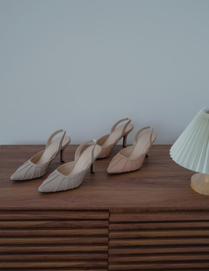 DIKAU SAO KITTEN HEELS HEELS WANITA Blush, 36