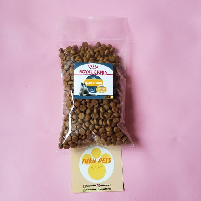 Gambar Royal Canin Hair and Skin 500gr 400gr Cat Food Makanan Kucing Repack - 250 gram dari Fuku Pets Mart undefined Tokopedia