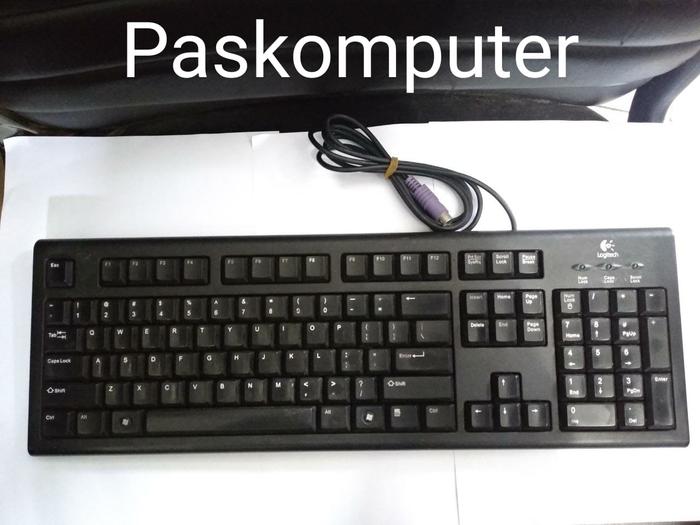 Gambar Keyboard Logitech PS 2 - PLUS dari PASCOMSTORE undefined Tokopedia