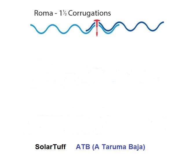 Gambar SolarTuff - Panjang 3 mtr - Atap Transparan - Roma dan Greca - Roma, 1 LEMBAR dari ATB168 undefined Tokopedia