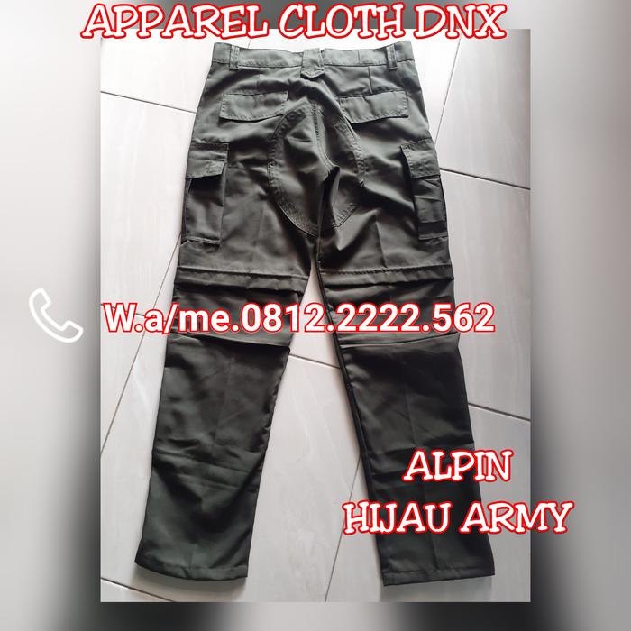 Gambar Celana Cargo Army - Cargo Loreng Hijau - Celana Kempol - Celana Alvin - Hijau Army, M dari APPAREL CLOTH DNX undefined Tokopedia