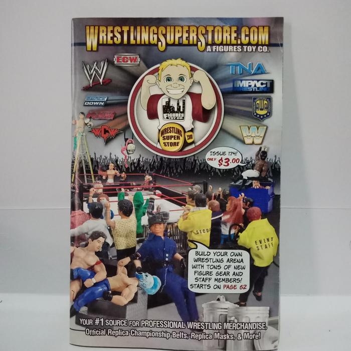 Gambar WRESTLING SUPER STORE, COM.-A FIGURES TOY CO. (original books) dari mbanyu sumber undefined Tokopedia