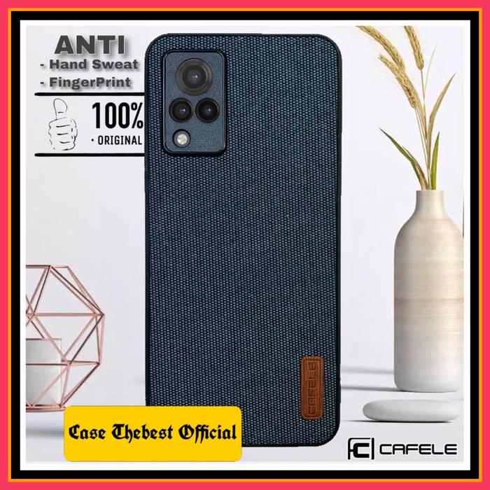 Gambar VIVO V21 5G DENIM CAFELE ORIGINAL HARD SOFT CASE FABRIC COVER JEANS - Biru dari Case Thebest undefined Tokopedia