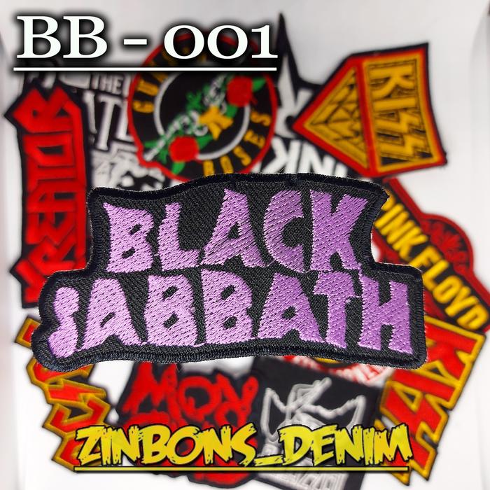 Gambar patch bordir emblem band lawas rock klasik musik luar patch music - BB - 001 dari ZINBONS DENIM undefined Tokopedia