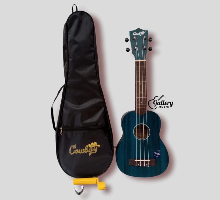 Gambar UKULELE COWBOY SOPRANO SOPRAN FREE TAS DAN PICK ORIGINAL COWBOY - biru tua dari Alifiansyah undefined Tokopedia