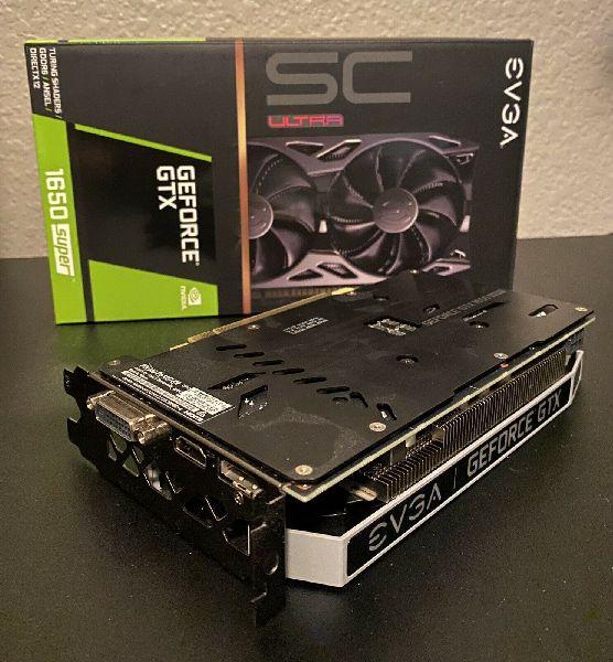 4gb Evga Geforce Gtx 1650 Super Sc Ultra Gtx 1650 Super Evga