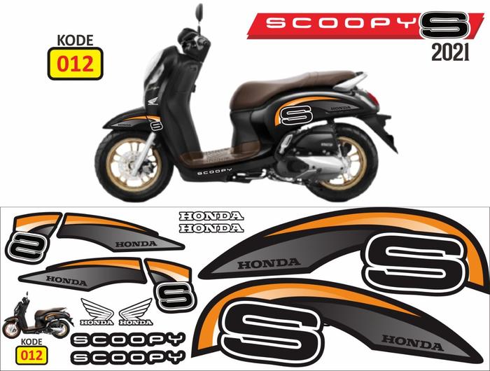 Gambar Striping honda scoopy all new sticker scoopy baru honda scoopy S - 012 dari ISTANA STICKER 83 undefined Tokopedia