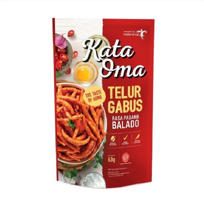 Gambar Kata Oma Telur Gabus Padang 63 gr - Balado - 1 pc dari Kenangan Lama Shop undefined Tokopedia