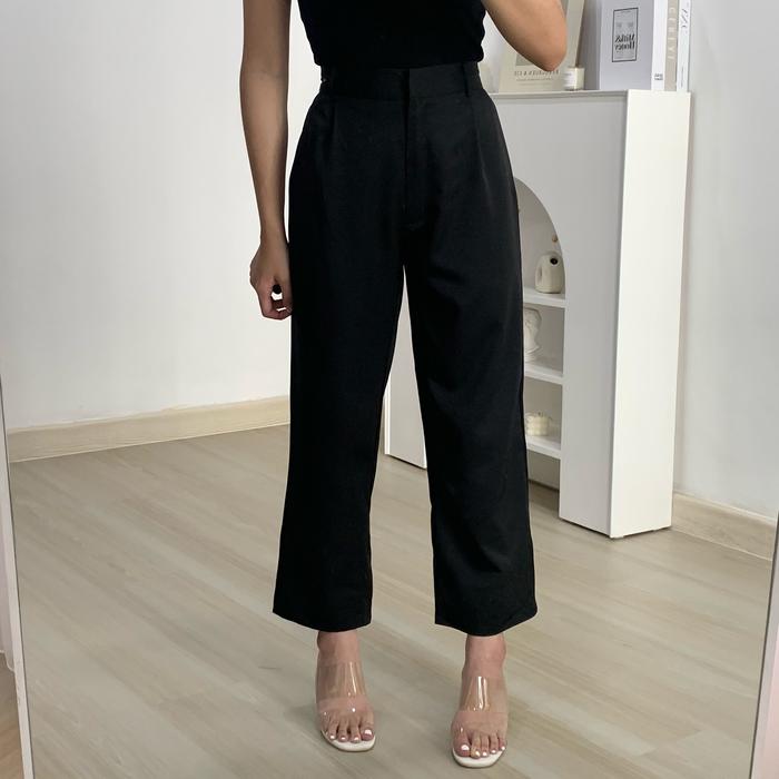 Gambar Na Eun basic pants - Black dari Calicia undefined Tokopedia
