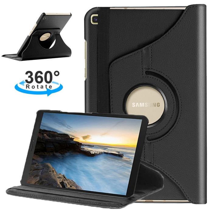 Gambar Huawei MatePad T 10s T10s Rotary Sarung Kulit Stand Flip Cover Case - Hitam dari Kilau Accs undefined Tokopedia