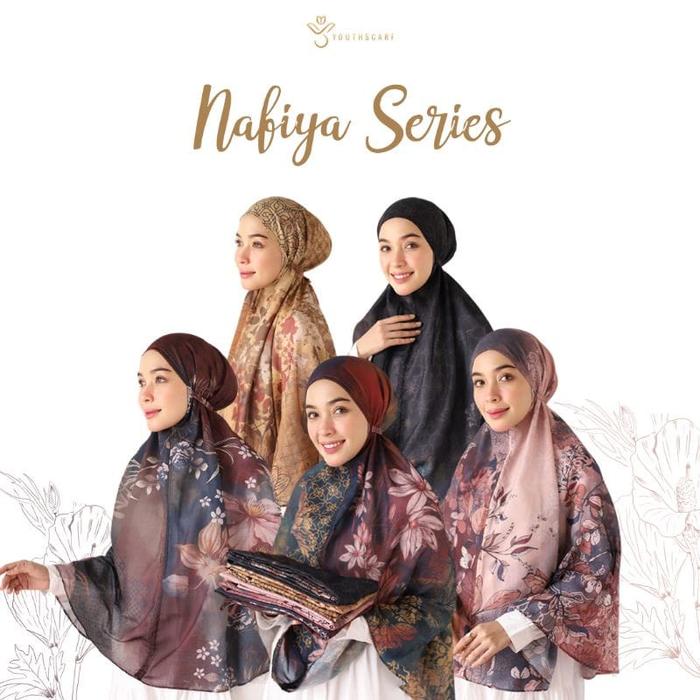 Gambar HIJAB BERGO MOTIF SYARI - NAFIA SERIES YOUTHSCARF (Hijab instant) - SHAHINAZ dari Youthscarf Official undefined Tokopedia