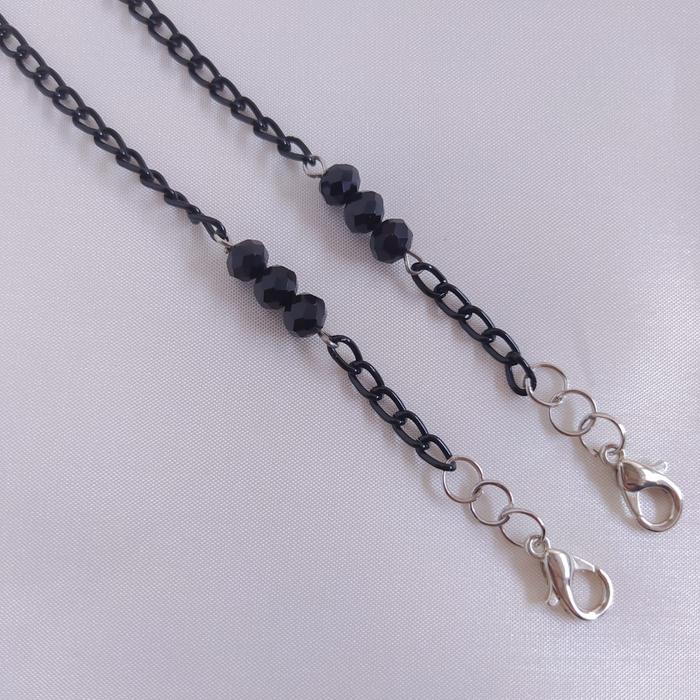 Gambar Kalung Masker Rantai 2in1 Hijab Stopper/ Kalung Konektor Maroko Series - MAROKO 1 dari Nyamannya Official Store undefined Tokopedia