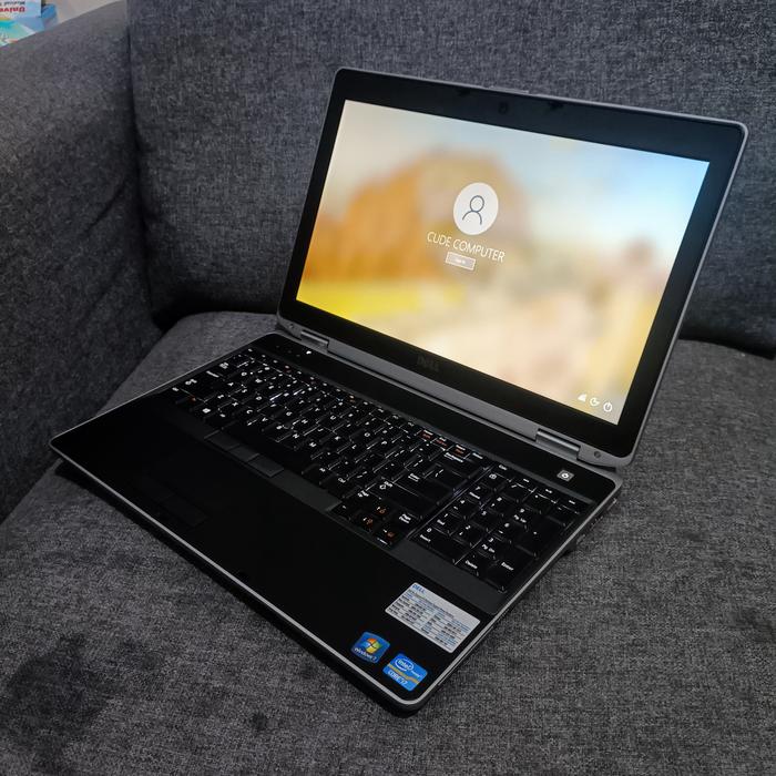 Jual core i7 gen3/ ram 16gb ssd+hdd/ Dell Latitude E6530