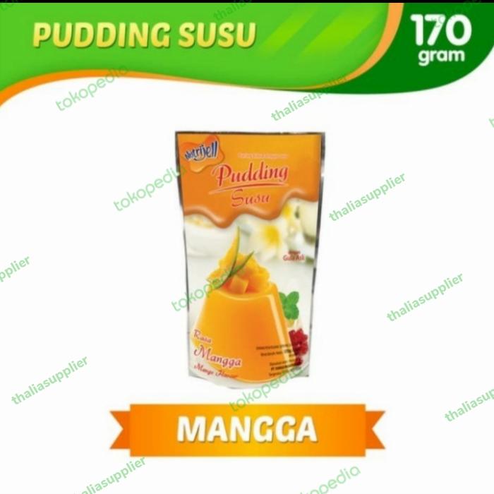 Gambar NUTRIJELL PUDING SUSU MANGGA 170GR SIMPLE DAN ENAK dari Thalia toko bahan kue undefined Tokopedia