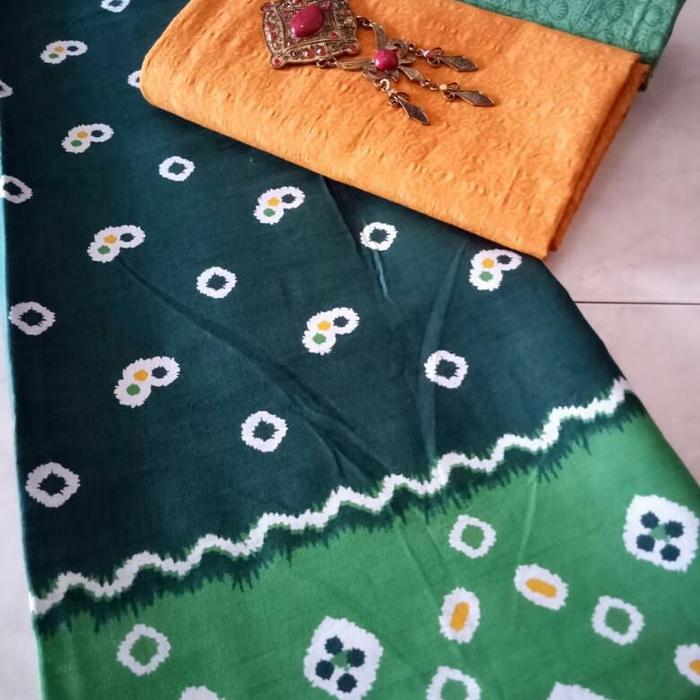 Gambar kain Batik Jumputan Pelangi - Ungu dari Kimala-Batik undefined 5 Tokopedia