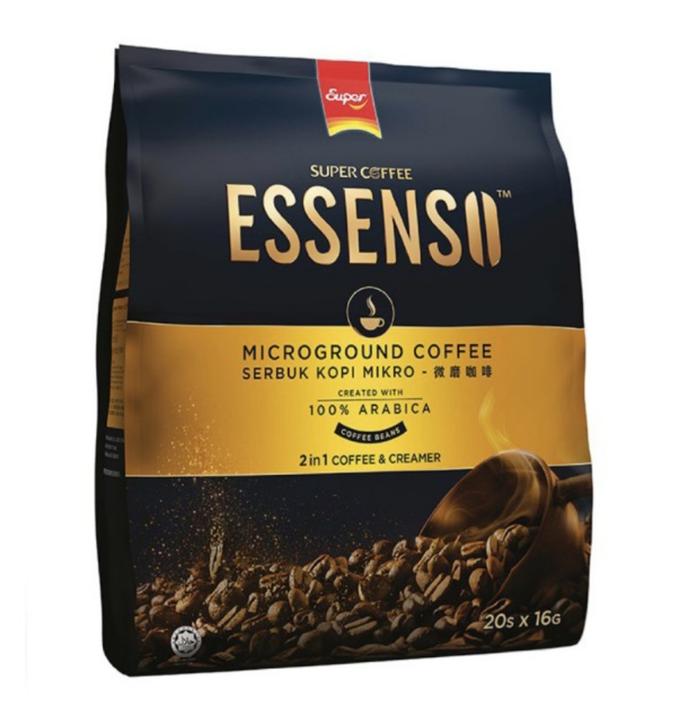 Gambar Super Coffee Essenso 2 in 1 & 3 in 1 Microground Kopi Instan - 2 in 1 dari jerryshop. undefined Tokopedia