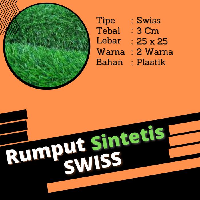 Gambar Alas Hiasan Rumput Sintetis Aquarium 50 x 100 Soliter Cupang KFI Sport - 25x25 [ Swiss ] dari KFI SPORT OFFICIAL undefined Tokopedia