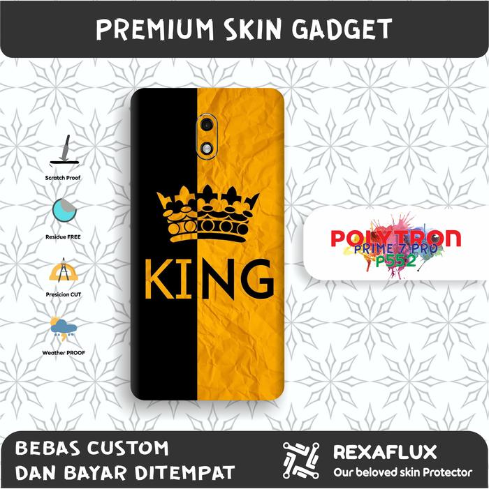 Gambar *ISI2PCS* POLYTRON P552 PRIME 7 PRO Garskin Case/Premium Skin - MOTIF KING YB dari REXA FLUX undefined Tokopedia