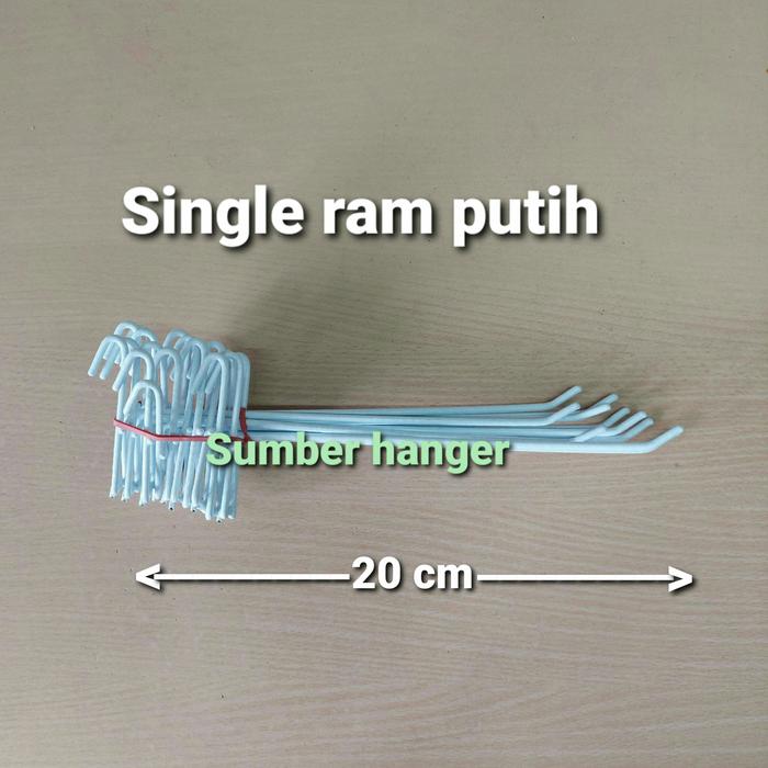 Gambar hook ram gantungan aksesoris 20 cm / cantolan ram / kaitan ram dari SUMBER HANGER undefined Tokopedia