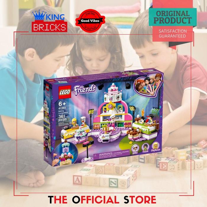 Jual LEGO 41393 Baking Competition FRIENDS Mainan Anak Perempuan