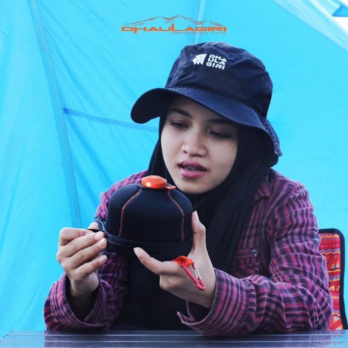 Gambar Dhaulagiri Pouch Canister - Sarung Tabung Canister Pelindung Anti Gore - Hitam dari EL ADVENTURE_NEW undefined Tokopedia