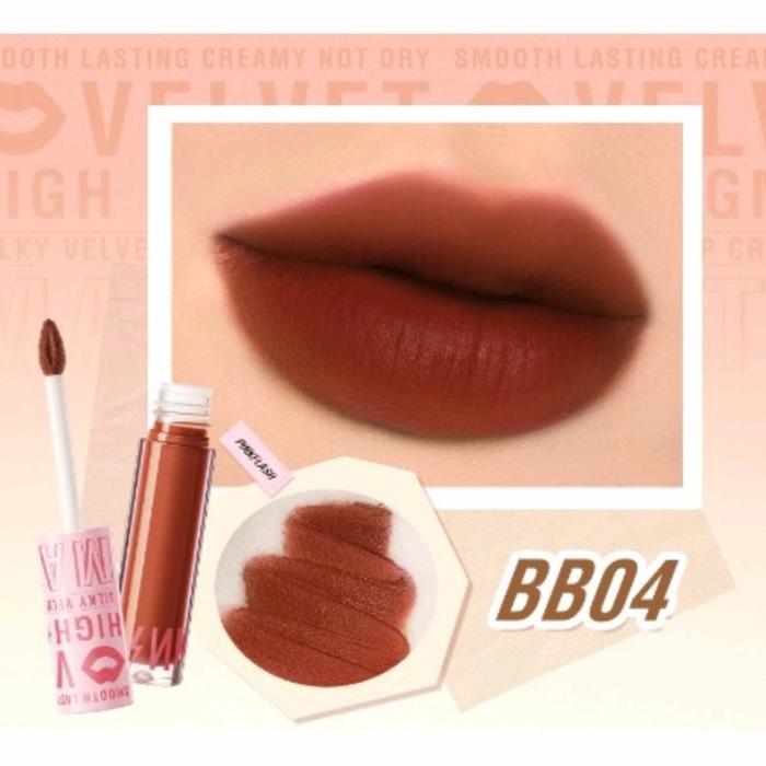 Gambar pinkflash lip velvet waterproof - BB04 dari TEYSA STORE undefined Tokopedia