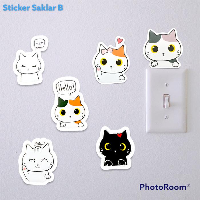 Jual Stiker Switch On Off Saklar Stiker Binatang Lucu Stiker dinding ...