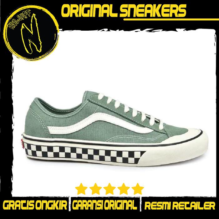 Jual VANS Old Skool Style 36 Decon SF Salt Wash) Hedge Green