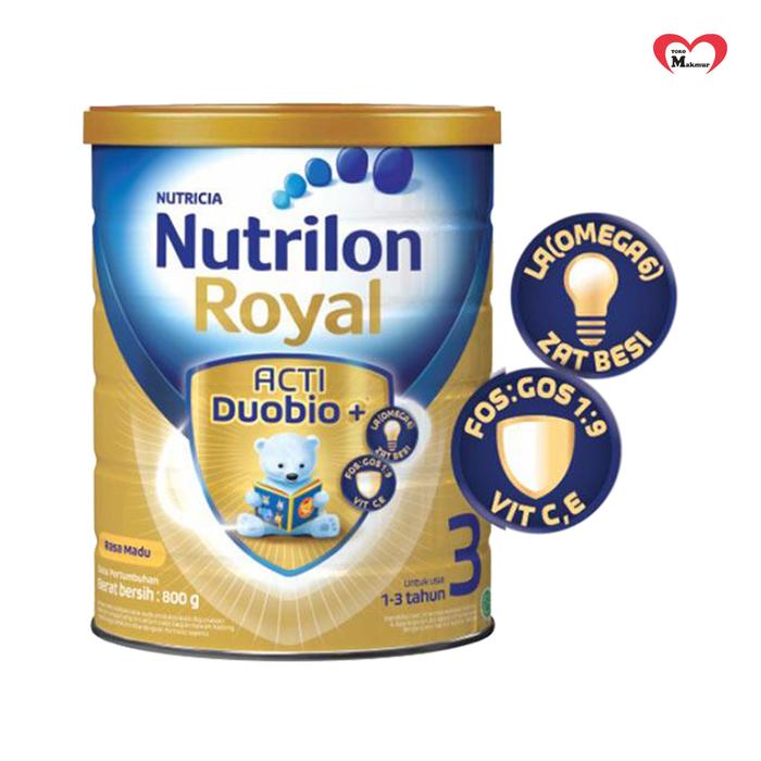 Gambar NUTRILON ROYAL 3 800GR VANILA/ MADU + BUBBLE WRAP/ TOKO MAKMUR PONDOK - MADU 800GR dari TOKO MAKMUR PONDOK JATI undefined Tokopedia