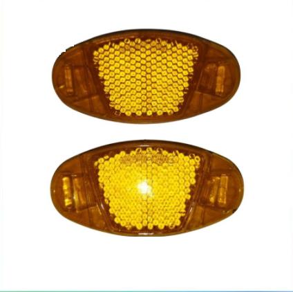Gambar Mata Kucing Jari Jari Ruji Ban Sepeda Reflektor Oval - Kuning dari Domelton Store undefined Tokopedia