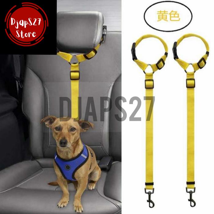 Anjing Dog Car Safety Harness Harness Keselamatan Mobil Yang