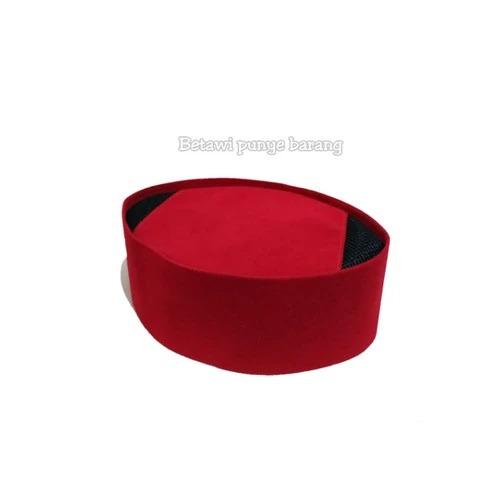 Gambar peci merah polos - 5, Merah dari Kamehco undefined Tokopedia