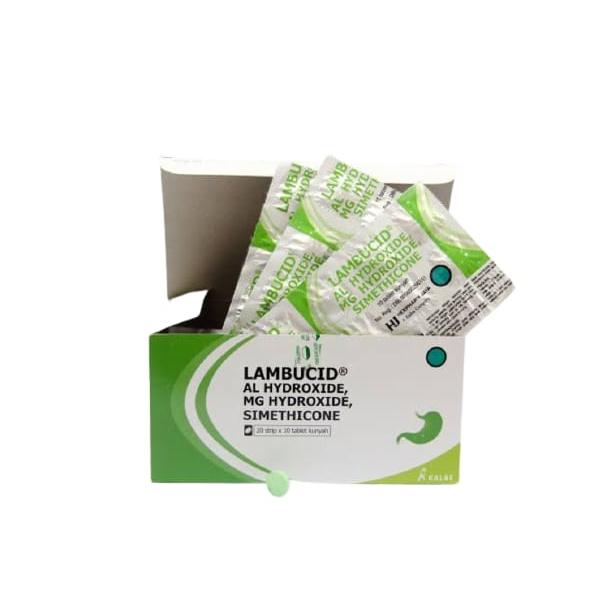 Gambar LAMBUCID 200 TABLET BOX dari DistributorFarma undefined Tokopedia