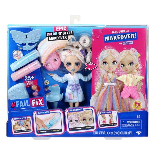 Gambar FailFix 2Dreami Epic Color N Style Makeover Doll Pack - Fail Fix Doll dari Express Toys undefined Tokopedia