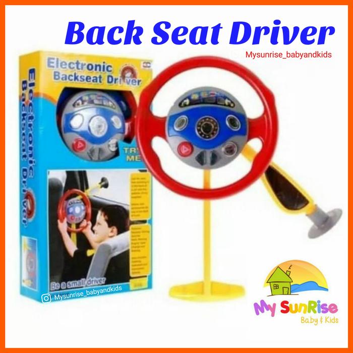 Gambar FREE BUBBLE WRAP Electronic Back Seat Driver Mainan Anak Setir Mobil dari Sunrise Toys_NEW undefined Tokopedia