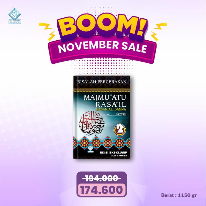 Gambar Buku Risalah Pergerakan (Majmuatur rasail) Dua Bahasa - Jilid 2 dari Solusi Muslim Agency undefined Tokopedia