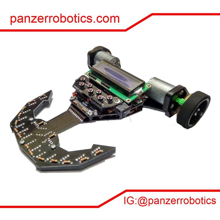 Gambar Robot Line Follower Digital Panzer New Apm32 - panzer robotics dari Panzer Robotics undefined Tokopedia