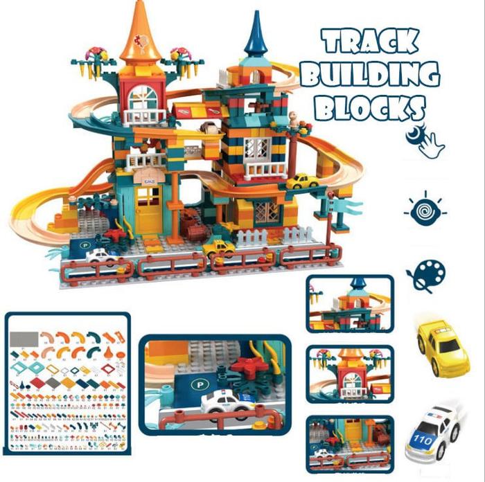 Gambar Track Building Blocks 512 Mainan Edukasi Anak - 512pcs dari KC Mart undefined Tokopedia