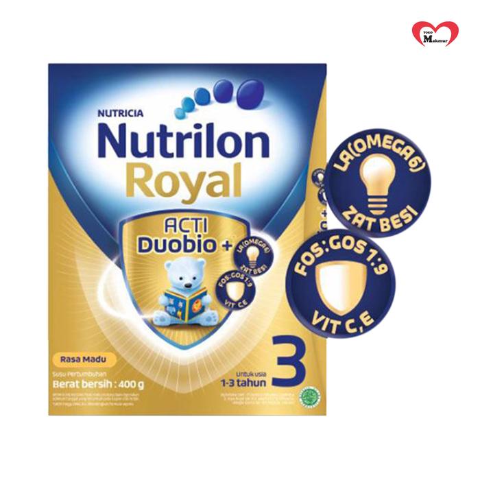 Gambar NUTRILON ROYAL 3 400GR VANILA/ MADU/ TOKO MAKMUR PONDOK JATI - MADU 400GR dari TOKO MAKMUR PONDOK JATI undefined Tokopedia