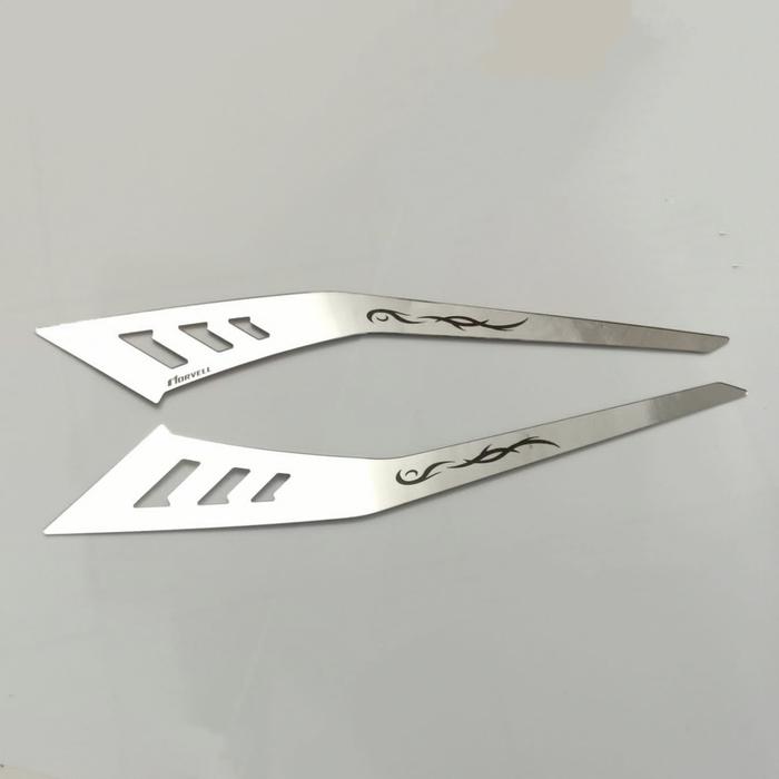 Gambar honda beat 2021 - side body cover garnish - garnis samping protector - silver dari Morvell Motoproject undefined Tokopedia