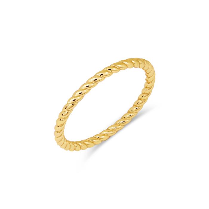 Gambar Lucie Twisted Ring - Gold, 8 dari Made Different Co Indonesia undefined Tokopedia