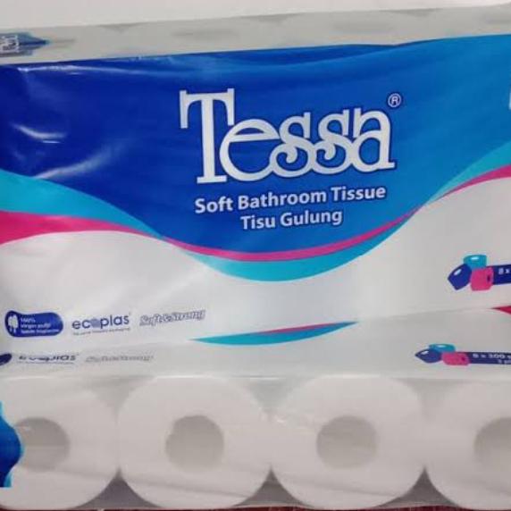 Gambar Tessa Tisu/Tissue Toilet - 300 sheets x 8 rolls dari dewinstore undefined Tokopedia